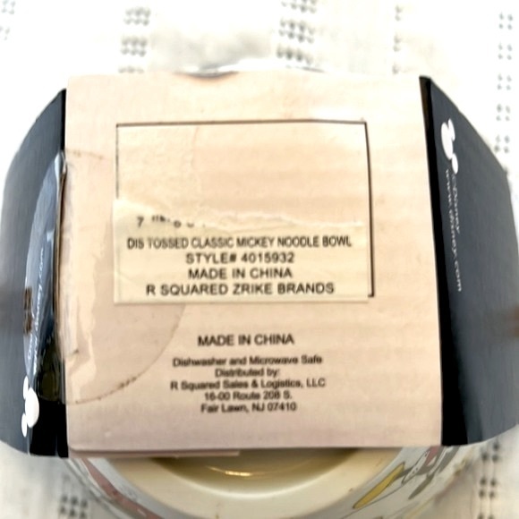 Disney Classic Mickey Raman/Chopstick set - Picture 4 of 4